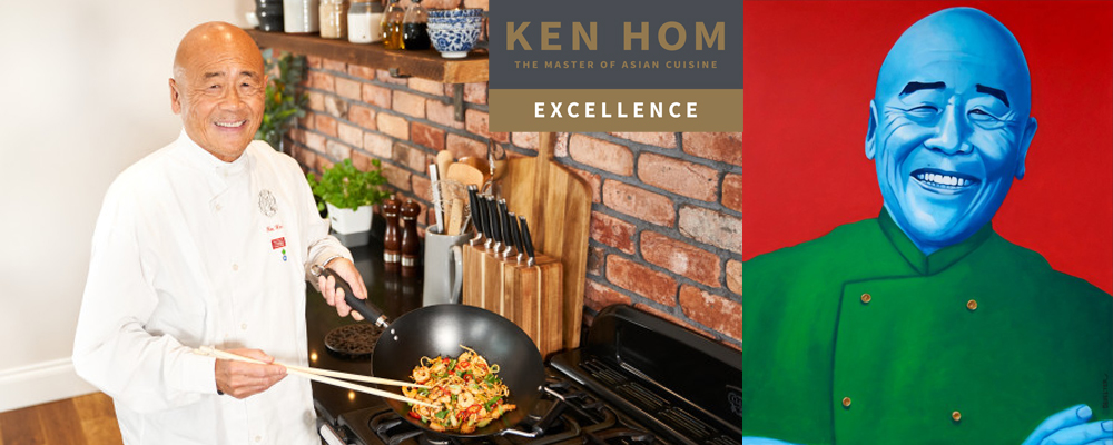 ken hom wok uhlíkové pánve