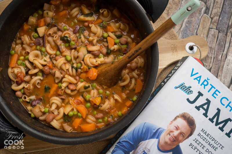 Lajdácká Minestrone Jamie Oliver