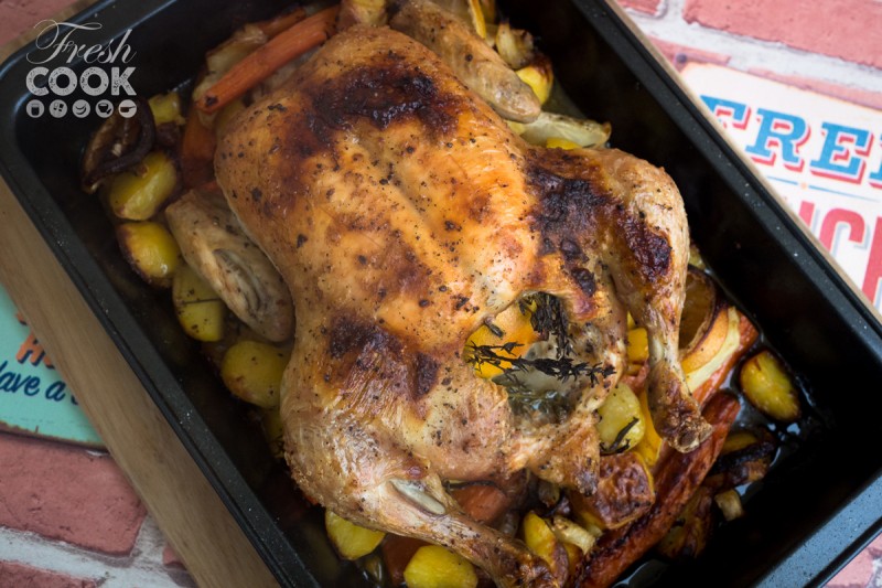 Obyčejné-neobyčejné kuře Jamie Oliver blog Fresh Cook