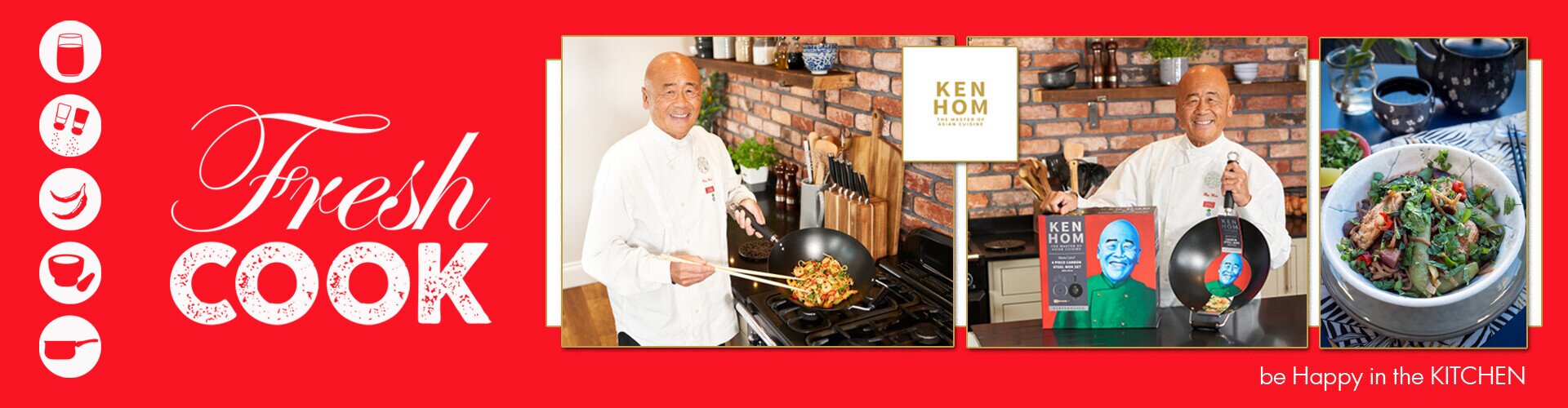Fresh Cook Ken Hom wok pánve