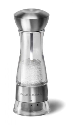 Cole & Mason WINDERMERE nerezová ocel, mlýnek na sůl, 165mm