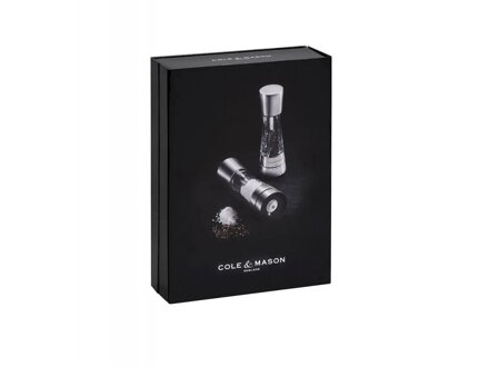 Cole & Mason Derwent Titanium Gourmet Precision sada mlýnků na pepř a sůl 