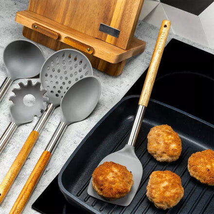 5dílná sada kuchyňského náčiní z akácie Kassel