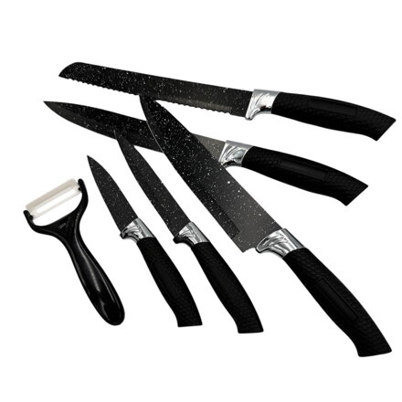 6dílná sada žulových nožů