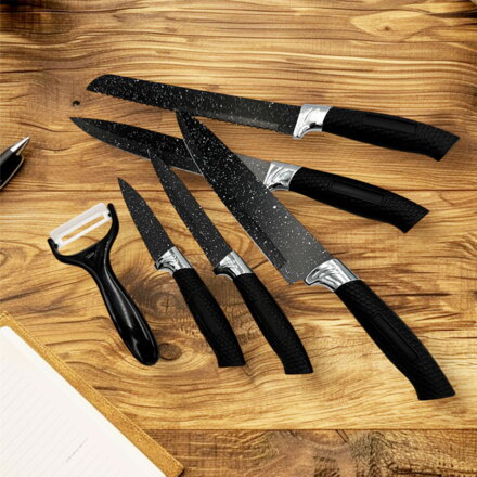 6dílná sada žulových nožů