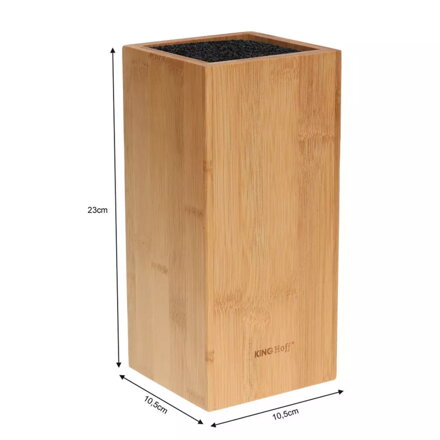 Stojan na kuchyňské nože z bambusových bloků