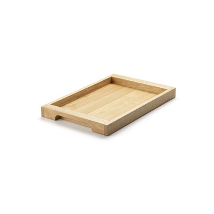 Podnos obdélníkový 54 cm dřevěný