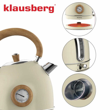 Rychlovarná konvice 1,8L s teploměrem 