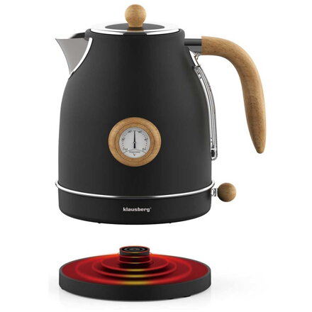 Rychlovarná konvice 1,7L s teploměrem