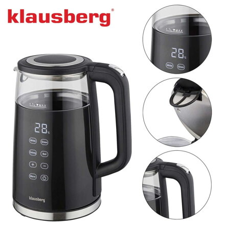 Rychlovarná konvice 1,7 L  LED OVLÁDÁNÍ TEPLOTY