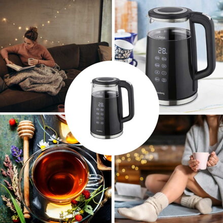 Rychlovarná konvice 1,7 L  LED OVLÁDÁNÍ TEPLOTY