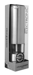 Cole & Mason GREENWICH elektrický mlýnek na sůl, 210mm