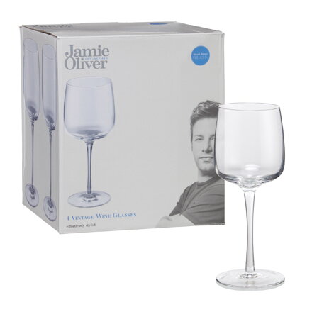 Jamie Oliver set skleniček na víno, 4x35cl