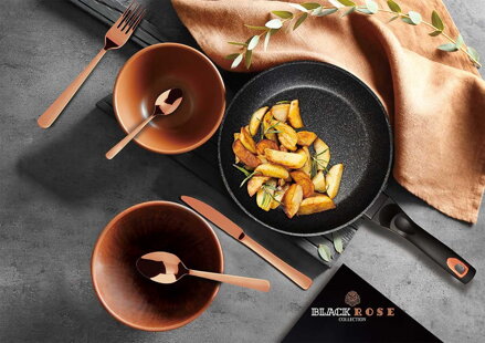 ŽULA WOK 30cm BERLINGER HAUS ČERNÁ RŮŽE