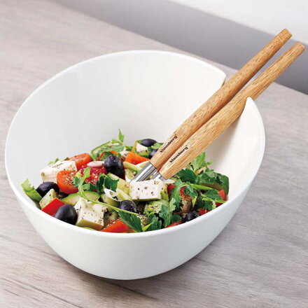 PORCELANOVÁ MÍSA NA SALÁT S PŘÍBOREM