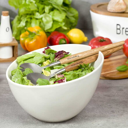 PORCELANOVÁ MÍSA NA SALÁT S PŘÍBOREM