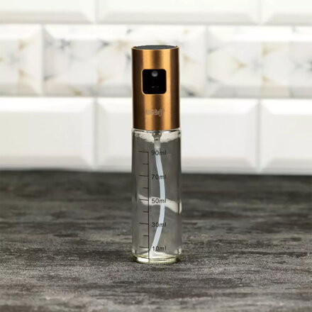 Ocet a olivový olej ve spreji, sklo