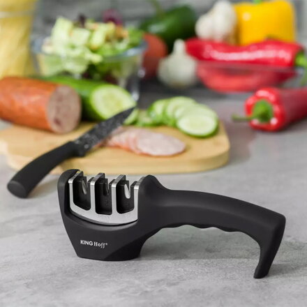 TŘÍÚROVŇOVÝ BROUSK NA NŮŽE