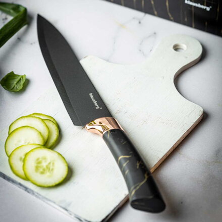 SADA 5 KUCHYŇSKÝCH NOŽŮ V BLOKU