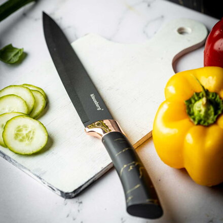 SADA 5 KUCHYŇSKÝCH NOŽŮ V BLOKU