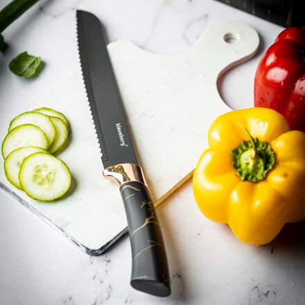 SADA 5 KUCHYŇSKÝCH NOŽŮ V BLOKU