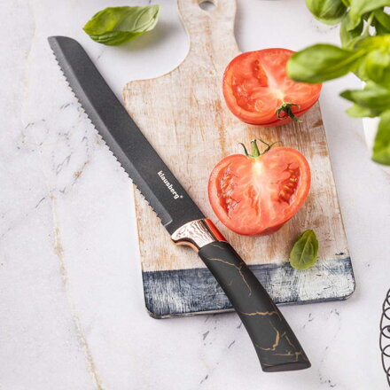 SADA 5 KUCHYŇSKÝCH NŮŽŮ VE STOJANKU