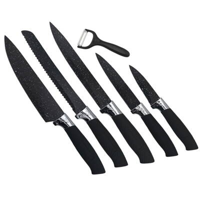 6dílná sada žulových nožů