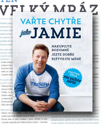 Jamie Oliver kuchařka VAŘTE CHYTŘE