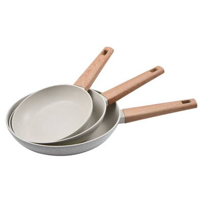 Sada 3 mramorových pánví NATURALLY