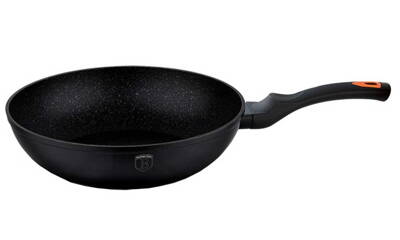 Wok Ø28cm pokrytý žulovým povlakem z kolekce Granit Diamond Line