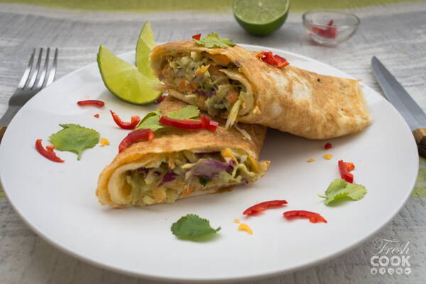 Mexická omeleta podle Jamie Olivera a Kláry